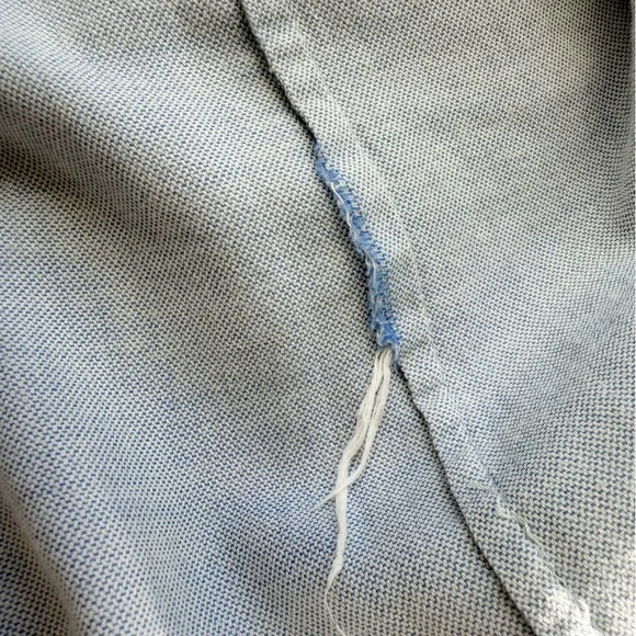 A.P.C. • Oxford Shift Dress in Bleu - Picture 11 of 11